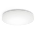 POLESTAR XL: Plafoniera tonda LED IP65, 2400 lumen, diametro 33cm. Bianco