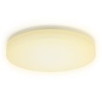 POLESTAR XL: Plafoniera tonda LED IP65, 2400 lumen, diametro 33cm. Bianco