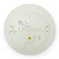 POLESTAR XL: Plafoniera tonda LED IP65, 2400 lumen, diametro 33cm. Bianco