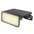 MAYA XL: Solarbetriebener LED-Fluter mit 1600 Lumen. Verstellbar mit Bewegungssensor. Schwarz.