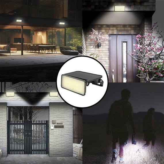 MAYA XL: Solarbetriebener LED-Fluter mit 1600...