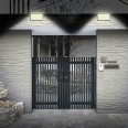 MAYA XL: Solarbetriebener LED-Fluter mit 1600 Lumen. Verstellbar mit Bewegungssensor. Schwarz.