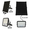 CUBE XL: Proiettore LED a carica solare 9600 lumen. Con PIR e panello deportato