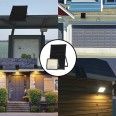 CUBE XL: Proiettore LED a carica solare 9600 lumen. Con PIR e panello deportato