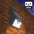 DORY: 200 lumen solar wall light with motion detector