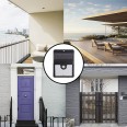 DORY: 200 lumen solar wall light with motion detector
