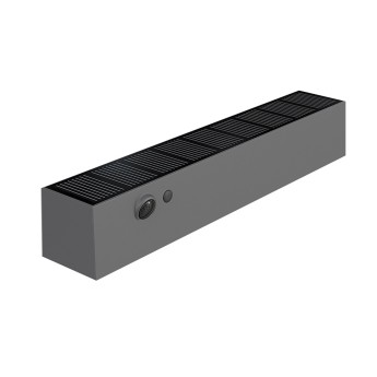 MALICK: 1000-lumen solar LED wall light with motion...