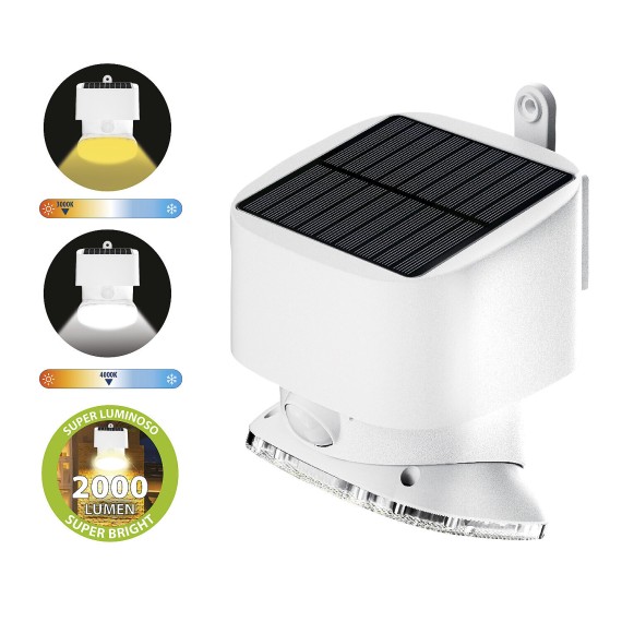 SUGAR: 2000-lumen solar-powered LED spotlight...