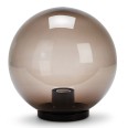 APOLUX: Sfera per esterno in PMMA, 200mm, Attacco E27, fumé