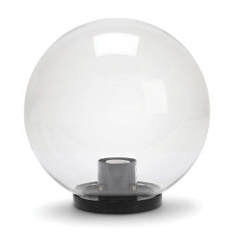 APOLUX: Sfera per esterno in PMMA, 250mm, E27, trasparente