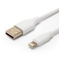 8-poliges „Sync & Charge“-/USB-Kabel, 1 Meter, weiß