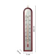 27cm "Luxury" Wooden Indoor/Outdoor Thermometer