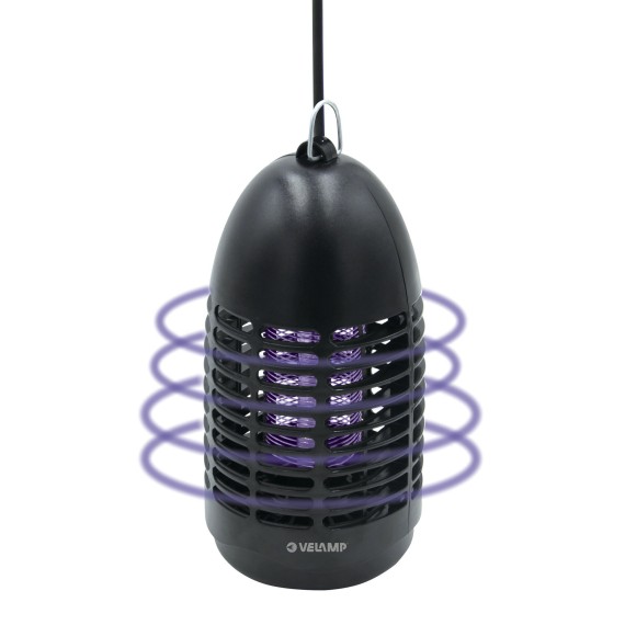 BLACK ZAP: Zanzariera elettrica, con lampadina...