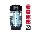 Zanzariera elettrica IPX4, con lampadina UV, 19W