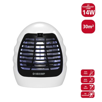 Electric mosquito killer, with UV bulb and fan, 14W 2