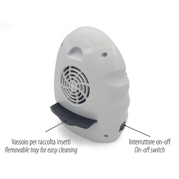Zanzariera elettrica, con lampadina UV e...