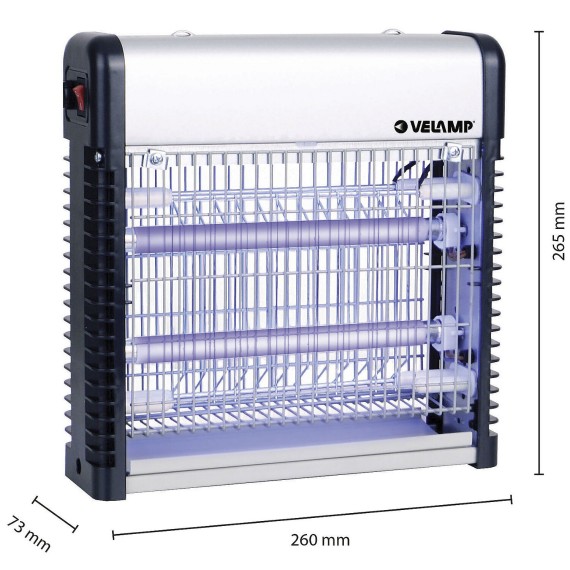 Zanzariera elettrica professionale. 2 tubi UV...