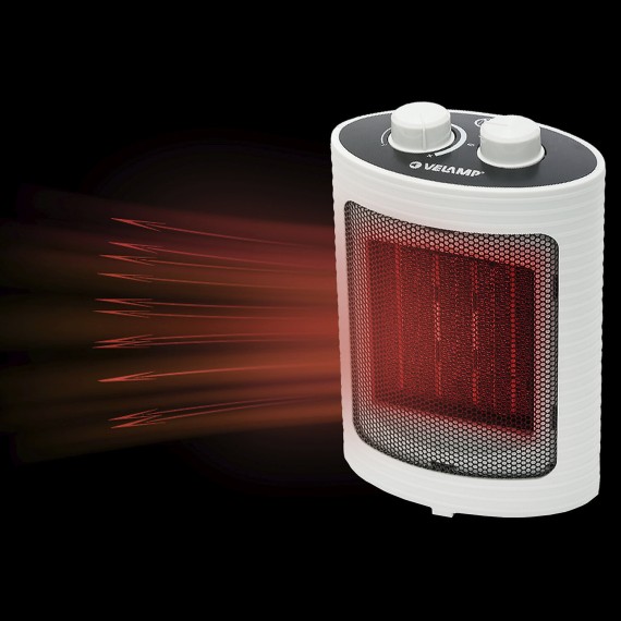 1500W PTC Hot Air Generator. White