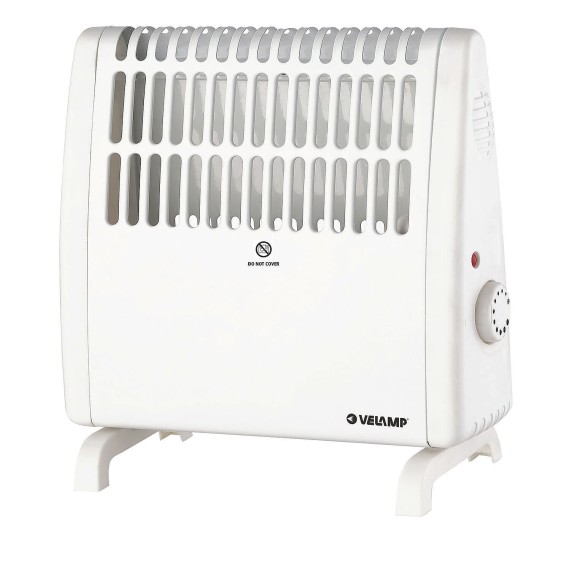 500W Mobile Convector Electric Heater