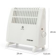 500W Mobile Convector Electric Heater