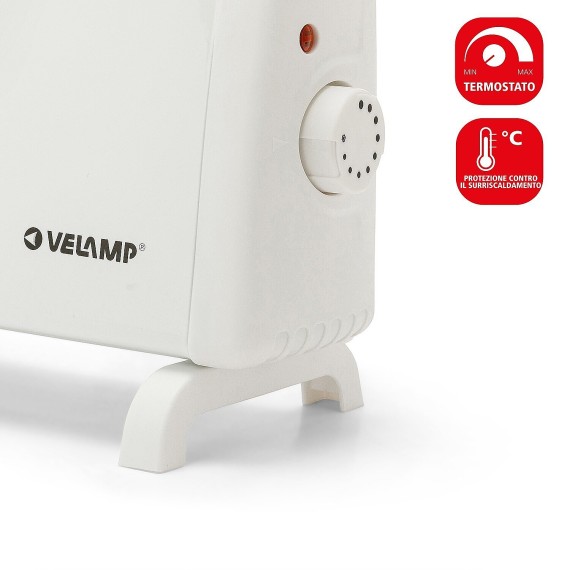 500W Mobile Convector Electric Heater