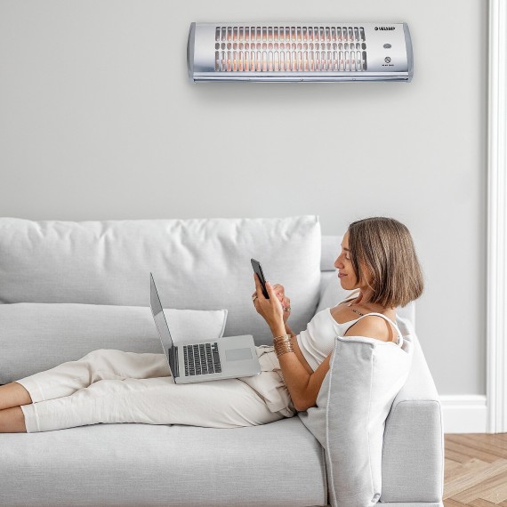 Stufetta murale al quarzo, 1200W