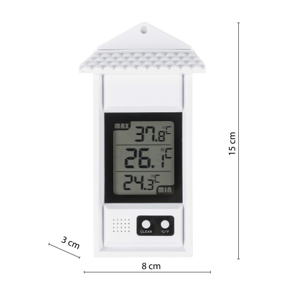 Digitales Innen-/Außenthermometer
