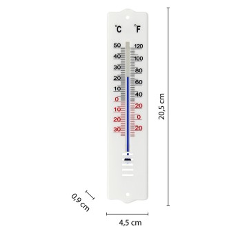 20cm Plastic Indoor/Outdoor Thermometer 2