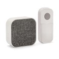 TAYLOR: Battery-Powered Wireless Doorbell, 150m Range, 36 Melodies. White