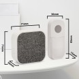 TAYLOR: Battery-Powered Wireless Doorbell, 150m Range, 36 Melodies. White