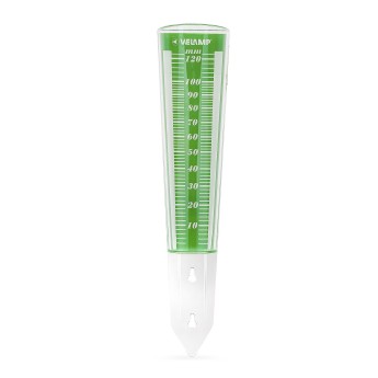 Plastic rain gauge.