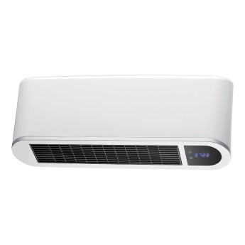 2000-Watt-Keramik-Wandheizlüfter. Mit Fernbedienung. Weiß.