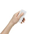Termoventilatore murale ceramico 2000W. Con telecomando. Bianco