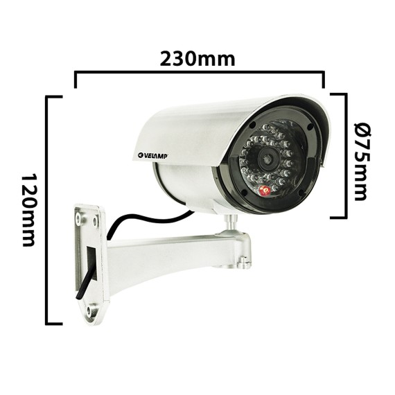 SILVEREYE: Cámara de video simulada con LED...