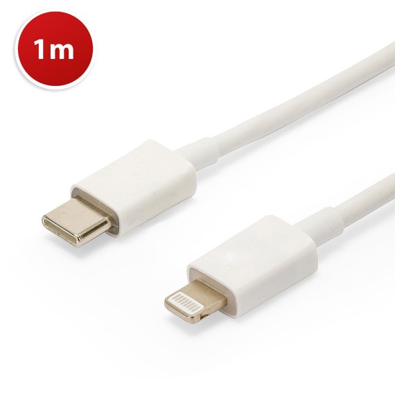 Sync & Charge Cable, USB-C to Lightning, 1...
