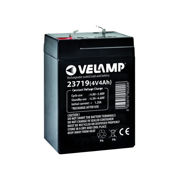 Wiederaufladbare Blei-Säure-Batterie 4V 4,5Ah....