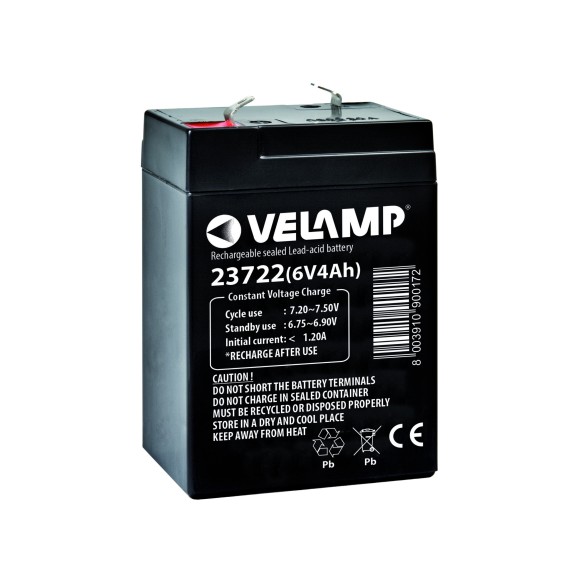 Wiederaufladbarer Bleiakku 6V 4Ah mit...