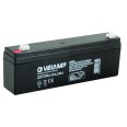 Wiederaufladbare Blei-Säure-Batterie 12V 2,2Ah. Faston-Anschlüsse.