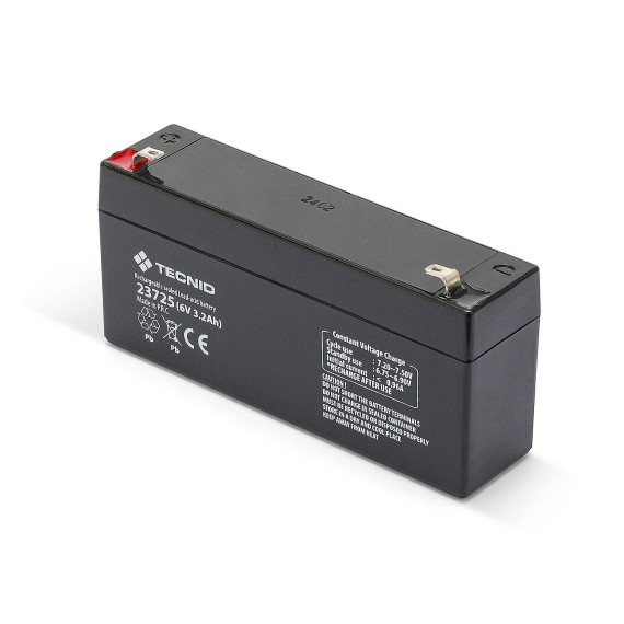 Wiederaufladbare Blei-Säure-Batterie 6V 3,2Ah...