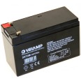 Wiederaufladbarer 12V 7Ah Bleiakku. Faston-Anschlüsse.
