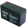 Wiederaufladbarer 12V 7Ah Bleiakku. Faston-Anschlüsse.