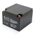 Rechargeable Lead Battery, Faston Connections, 12V 26Ah
