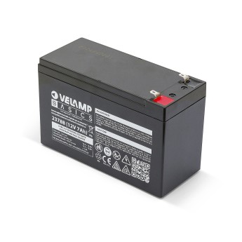 Wiederaufladbarer 12V 7Ah Bleiakku. Faston-Anschlüsse. 2