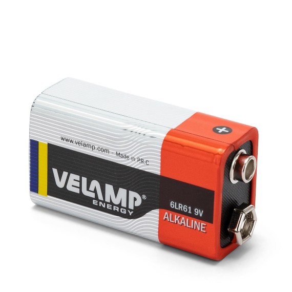 Pila alcalina 6LR61, 9V - Blister di 1 pila