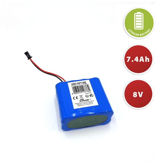 Batería de litio de 7,4 V y 8 Ah
