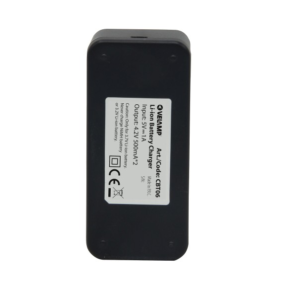2-Kanal-Schnellladegerät für Lithium-Ionen-Akkus