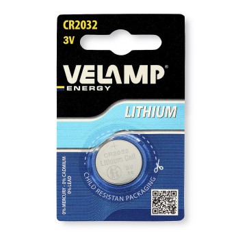 CR2032 Lithium-Knopfzelle, 3 V 210 mAh