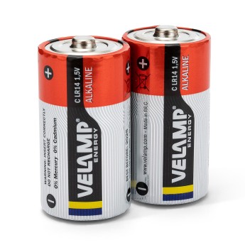 Alkalibatterie, halbe Taschenlampe LR14 C, 1,5 V -...