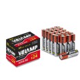 Pila alcalina STILO LR6 AA de 1,5 V - Paquete económico de 24 pilas