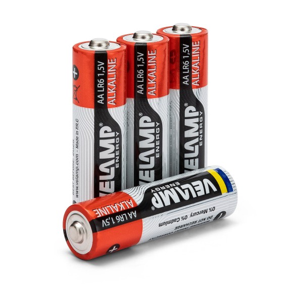 Alkaline-Batterie für Taschenlampen, LR6 AA,...